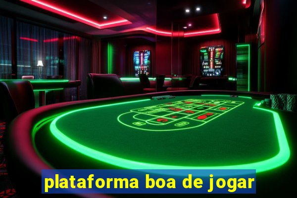 plataforma boa de jogar